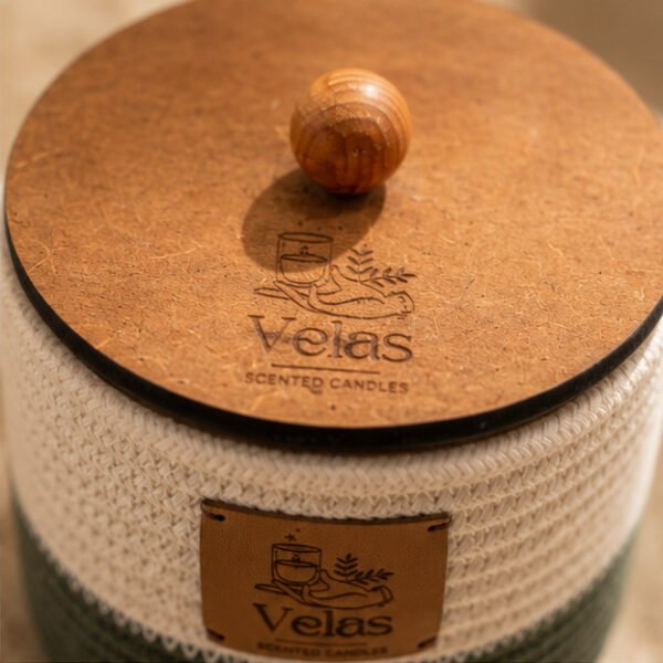 Refined Bohémien Velas – bougie artisanale tressée – vue 80