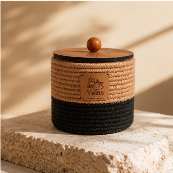 Refined Bohémien Velas – bougie artisanale tressée – vue 77