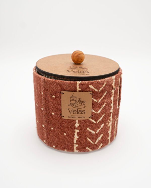 Célébrons l’Afrique Velas – bougie sculpturale artisanale – vue 22