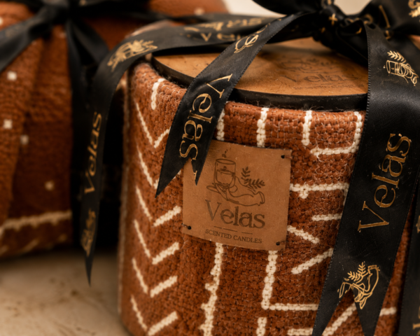 Célébrons l’Afrique Velas – bougie sculpturale artisanale – vue 26