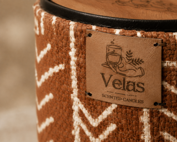 Célébrons l’Afrique Velas – bougie sculpturale artisanale – vue 27