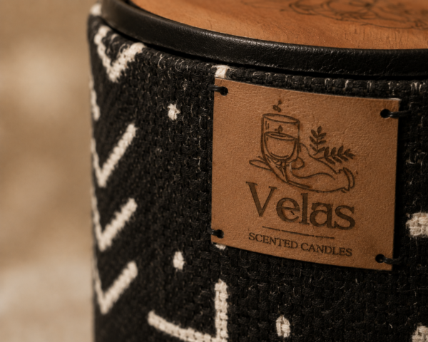 Célébrons l’Afrique Velas – bougie sculpturale artisanale – vue 32