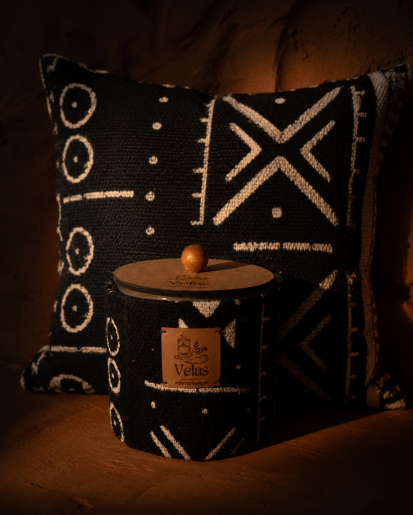 Célébrons l’Afrique Velas – bougie sculpturale artisanale – vue 34