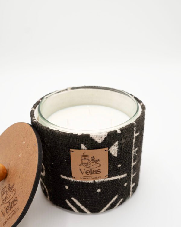 Célébrons l’Afrique Velas – bougie sculpturale artisanale – vue 38